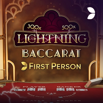 First Person Lightning Baccarat - TROPICANA77