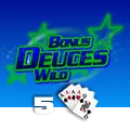 Bonus Deuces Wild 5 Hand - TROPICANA77